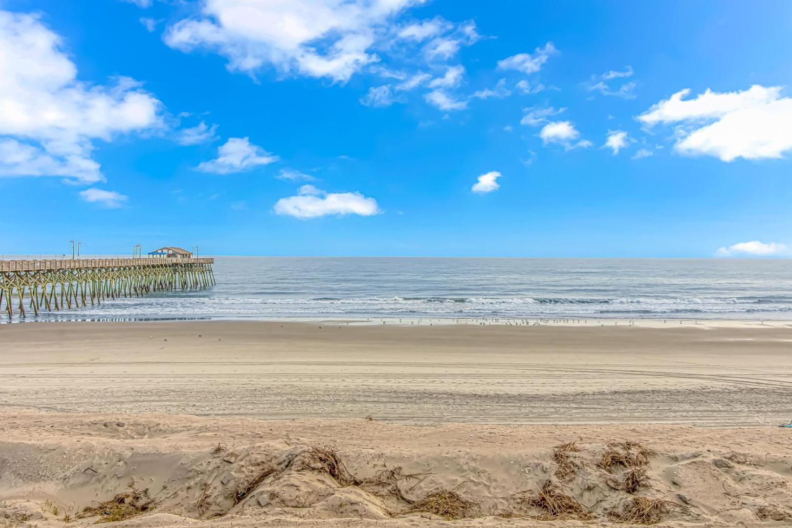 Exceptional Ocean-Pier-Pool Front 1 Bedroom Condo Garden City Esterno foto